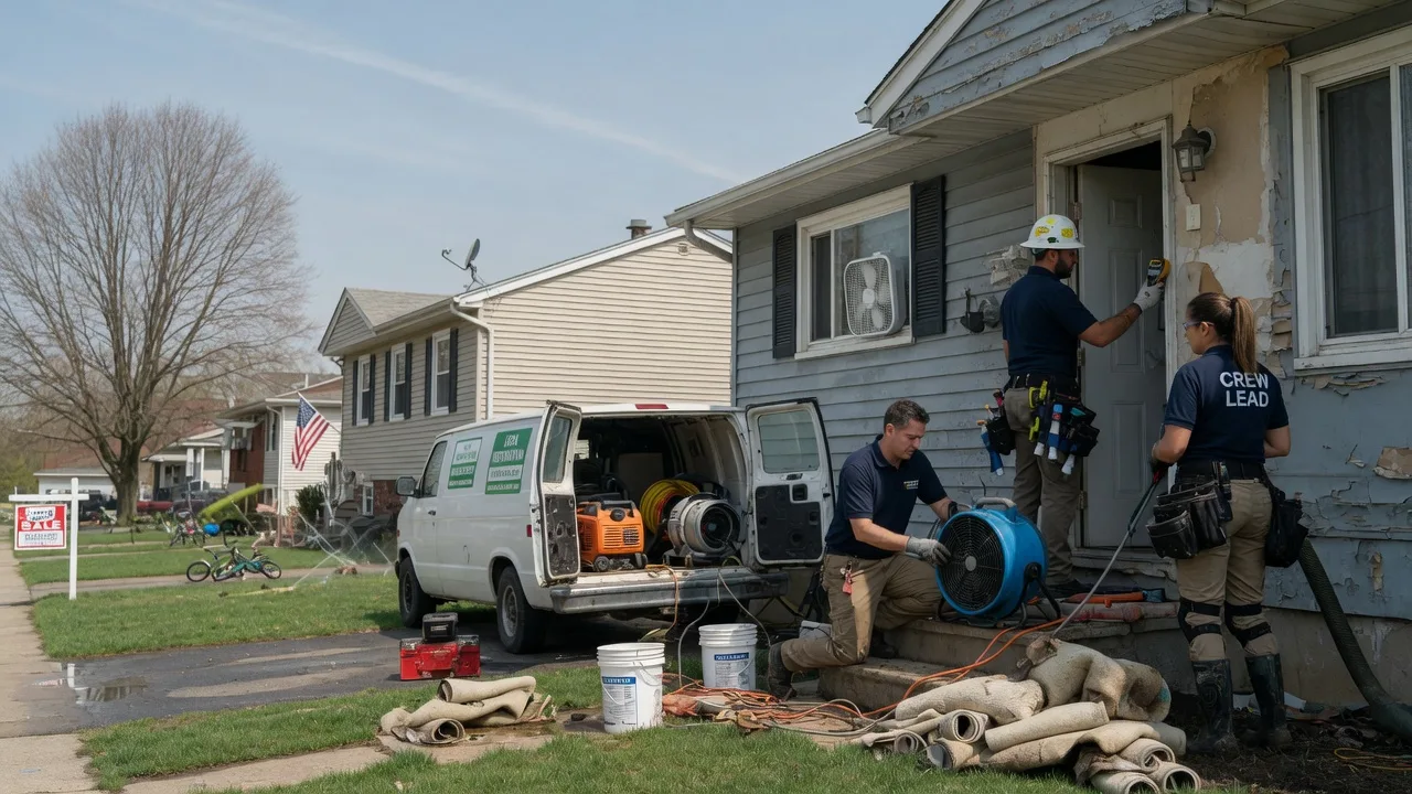 Flood Cleanup in Ceresco, MI near me